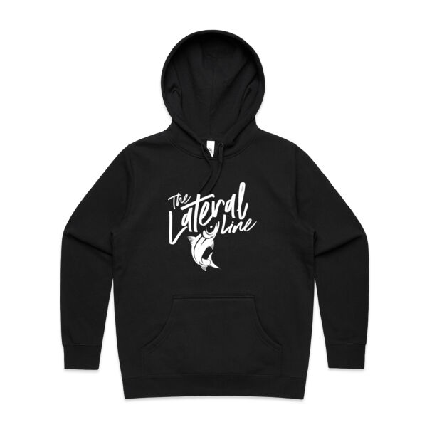 White Logo Front Hoodie Thumbnail