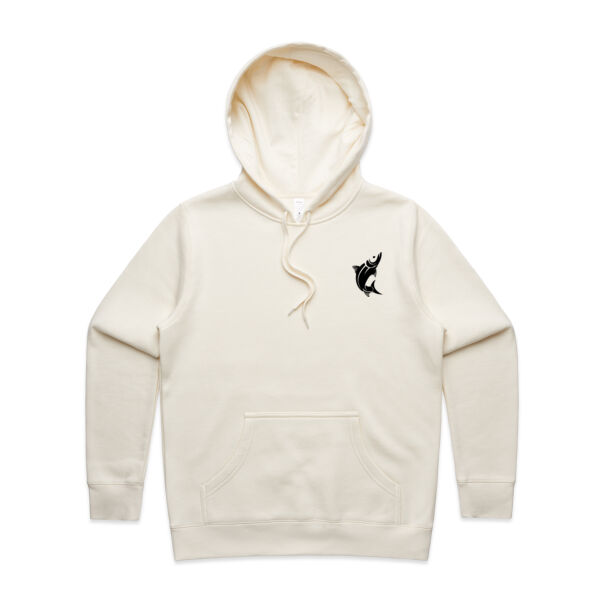 Black Logo Split Hoodie Thumbnail