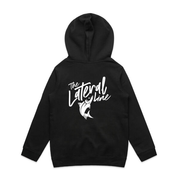 White Logo Back Hoodie Thumbnail