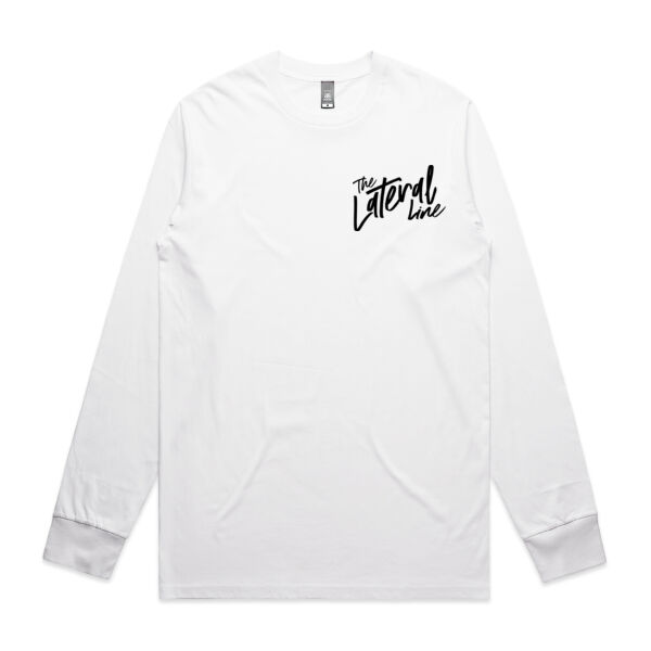 Black Logo Split Fish Long-Sleeved Tee  Thumbnail