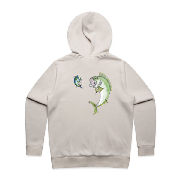 Cartoon Kingfish - Black Logo Split Hoodie Thumbnail