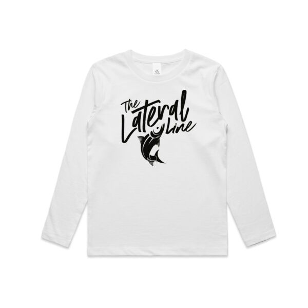 Black Logo Front Long-Sleeved Tee  Thumbnail