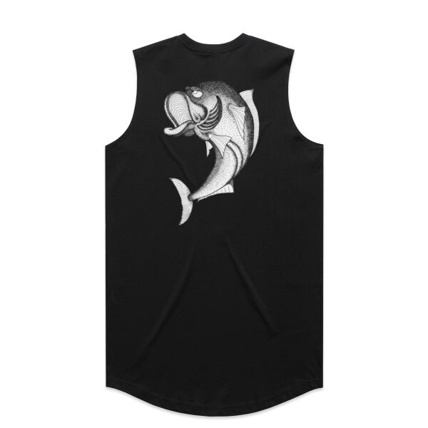 *NEW* Grumpy Kingfish - White Logo Split Tank Thumbnail