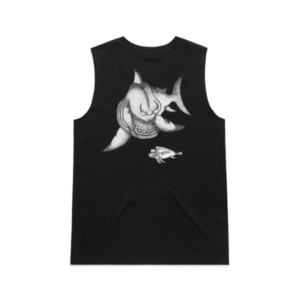 *NEW* Grumpy Shark - White Logo Split Tank Thumbnail