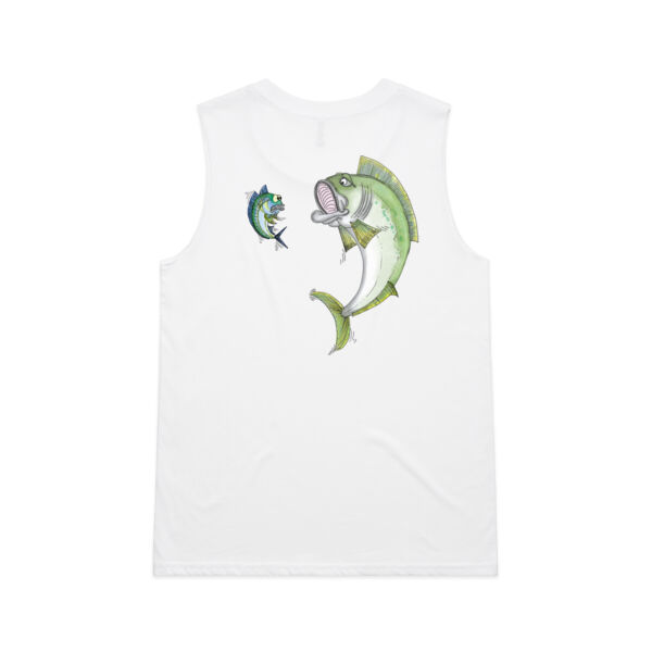 *NEW* Cartoon Kingfish - Black Logo Split Tank Thumbnail