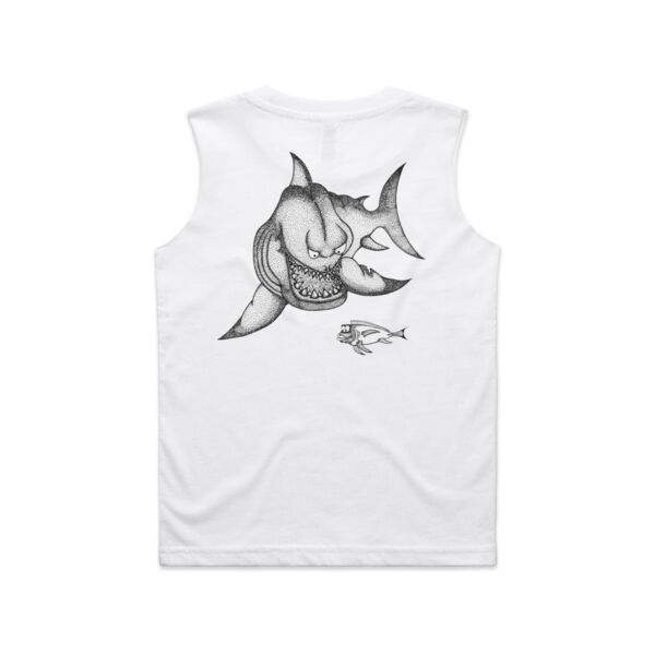 *NEW* Grumpy Shark - Black Logo Split Tank Thumbnail