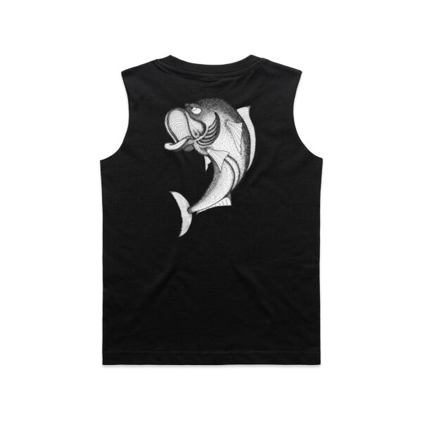 *NEW* Grumpy Kingfish - White Logo Split Tank Thumbnail