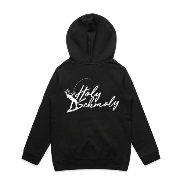 *NEW* Holy Schmoly - White Logo Split Hoodie Thumbnail