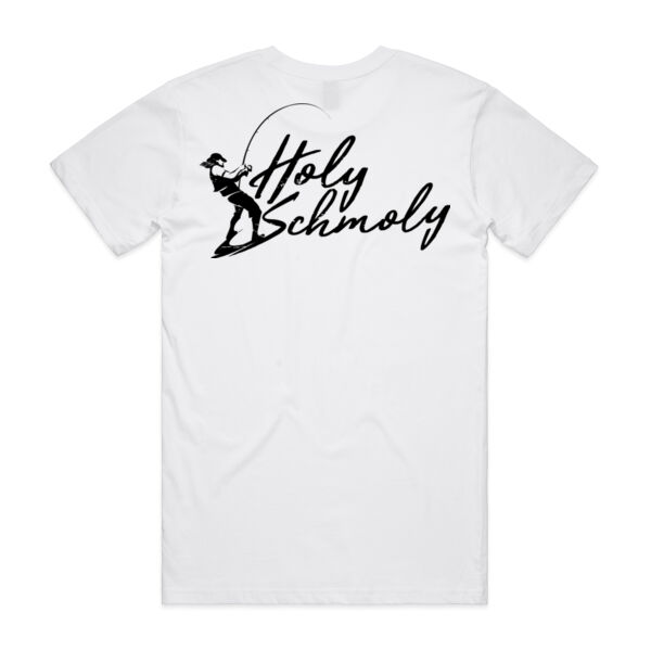*NEW* Holy Schmoly - Black Logo Split Tee Thumbnail