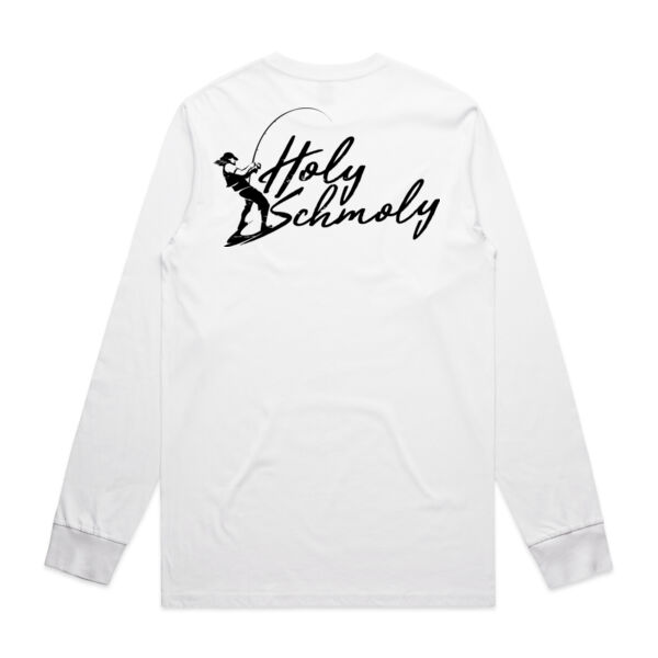 *NEW* Holy Schmoly - Black Logo Split Long-Sleeved Tee  Thumbnail