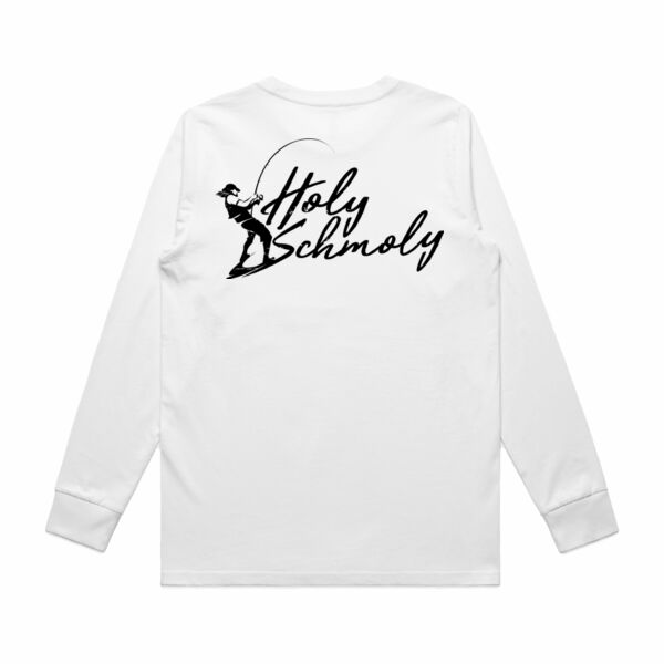 *NEW* Holy Schmoly - Black Logo Split Long-Sleeved Tee Thumbnail